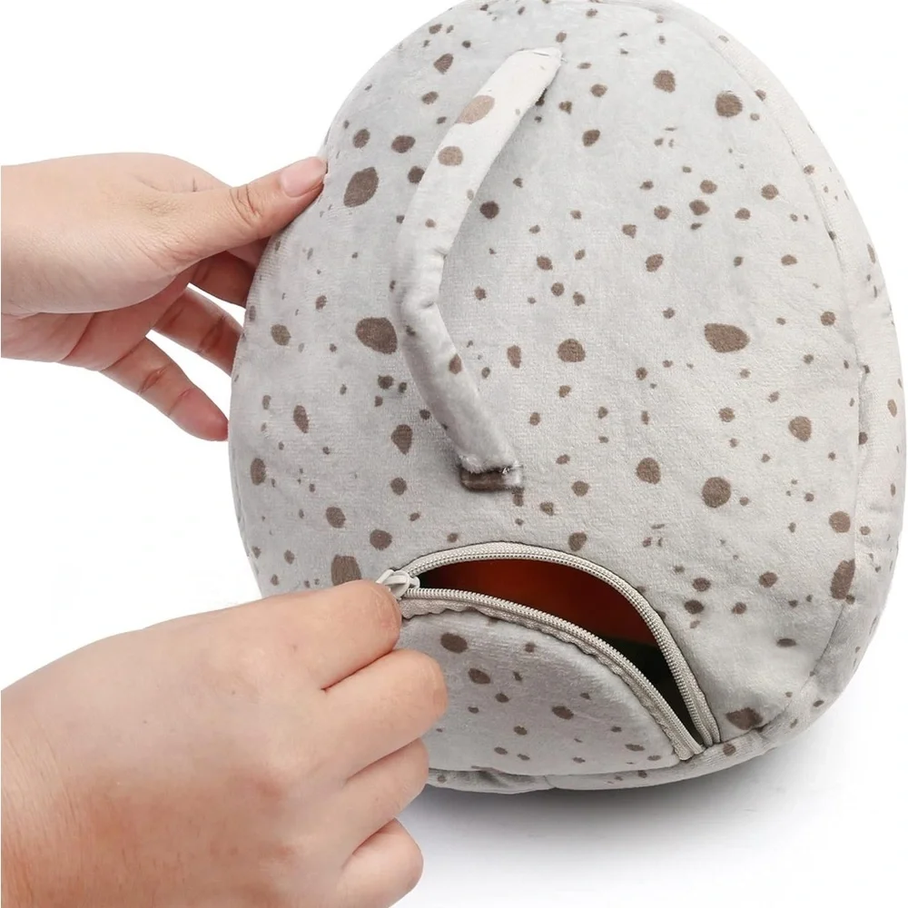 Dinosaur Egg Toddler Bookbag Toy Carry Plush